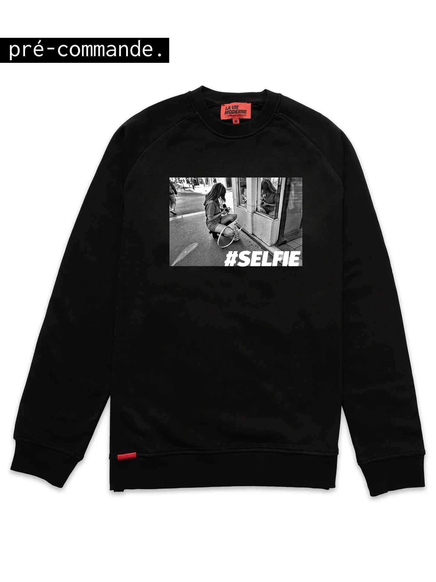 Sweat Selfie - Noir -f