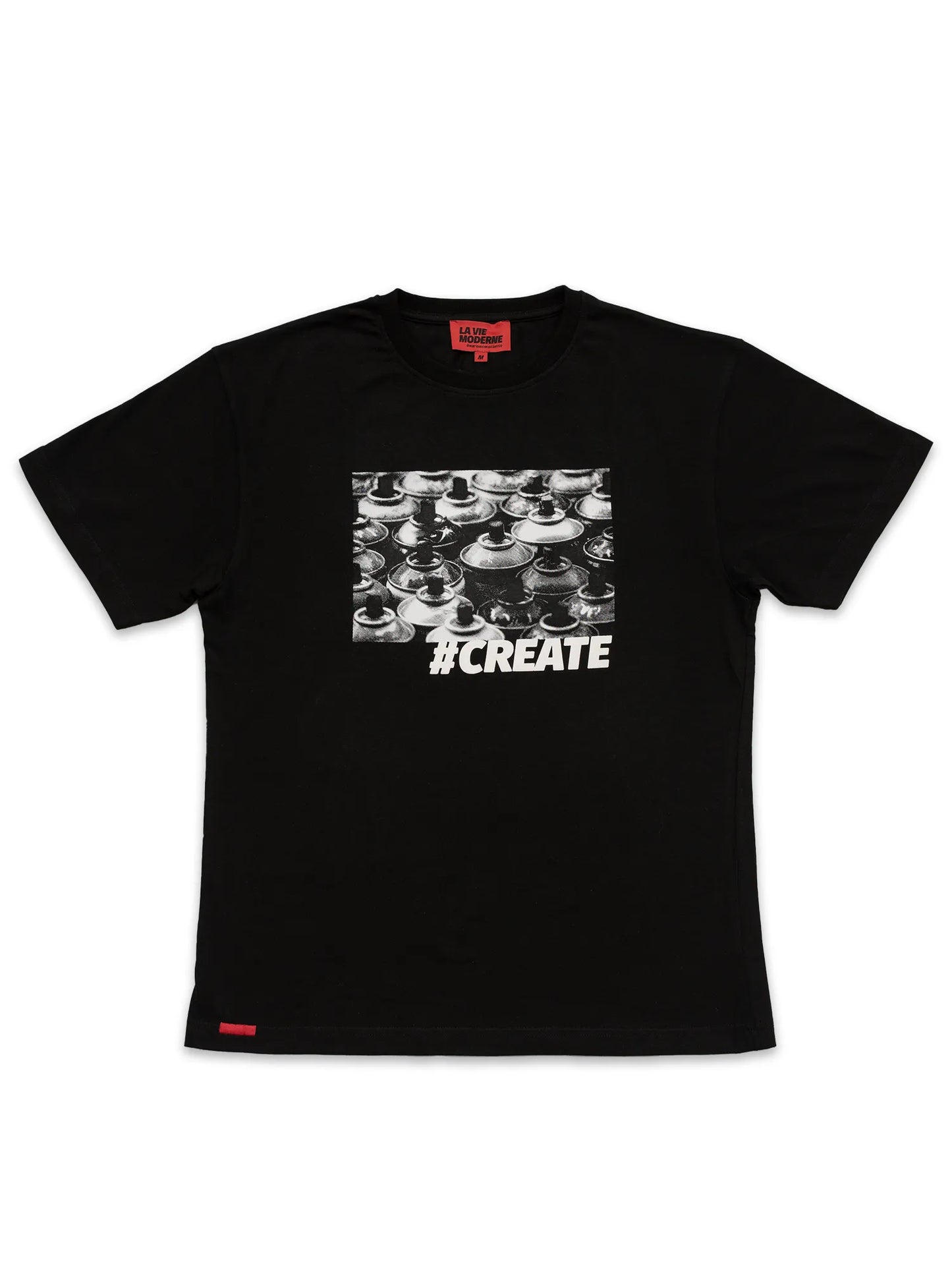 T-shirt Create - Noir -f