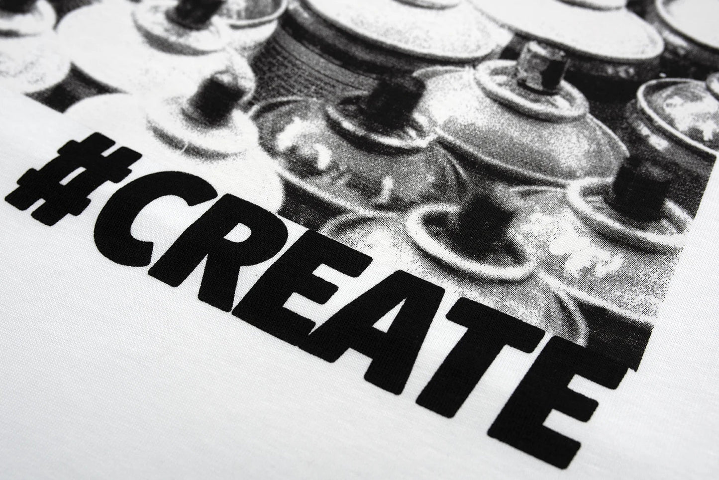 T-shirt Create - Blanc -h