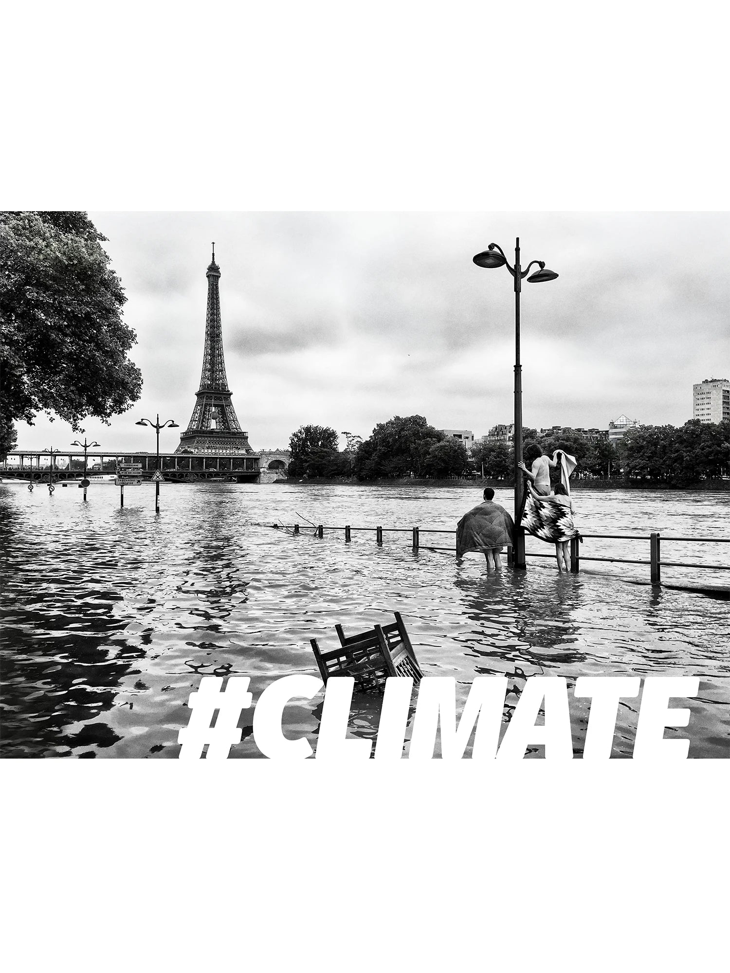 T-shirt Climate - Noir -h