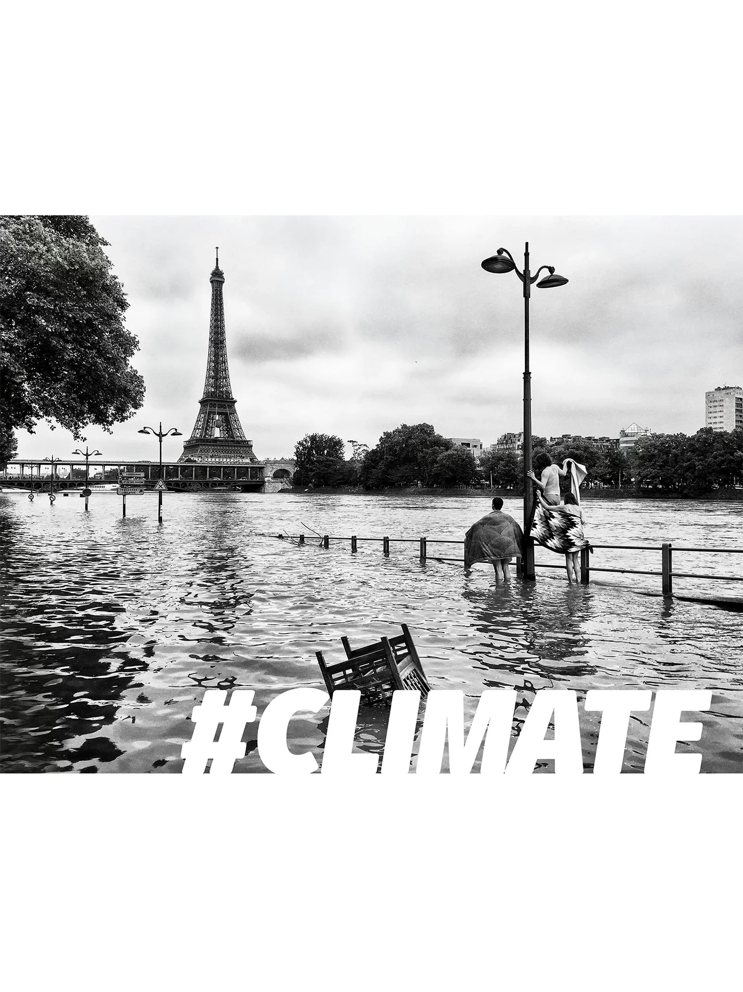 T-shirt Climate - Noir -f