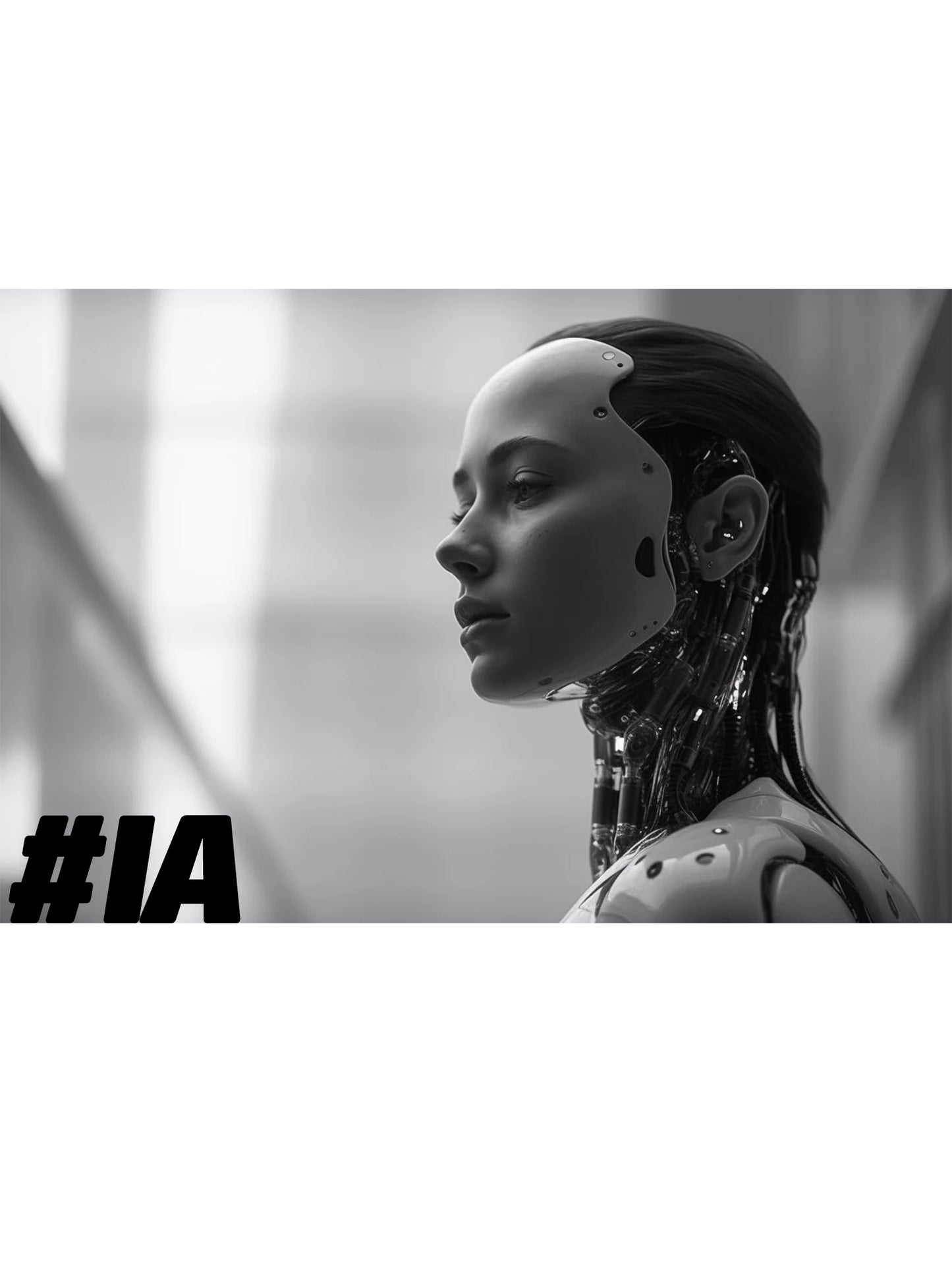 T-shirt IA - Noir -h