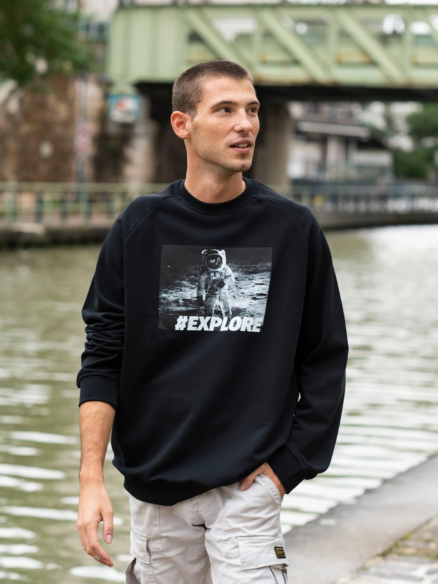 Sweat Explore - Noir -h