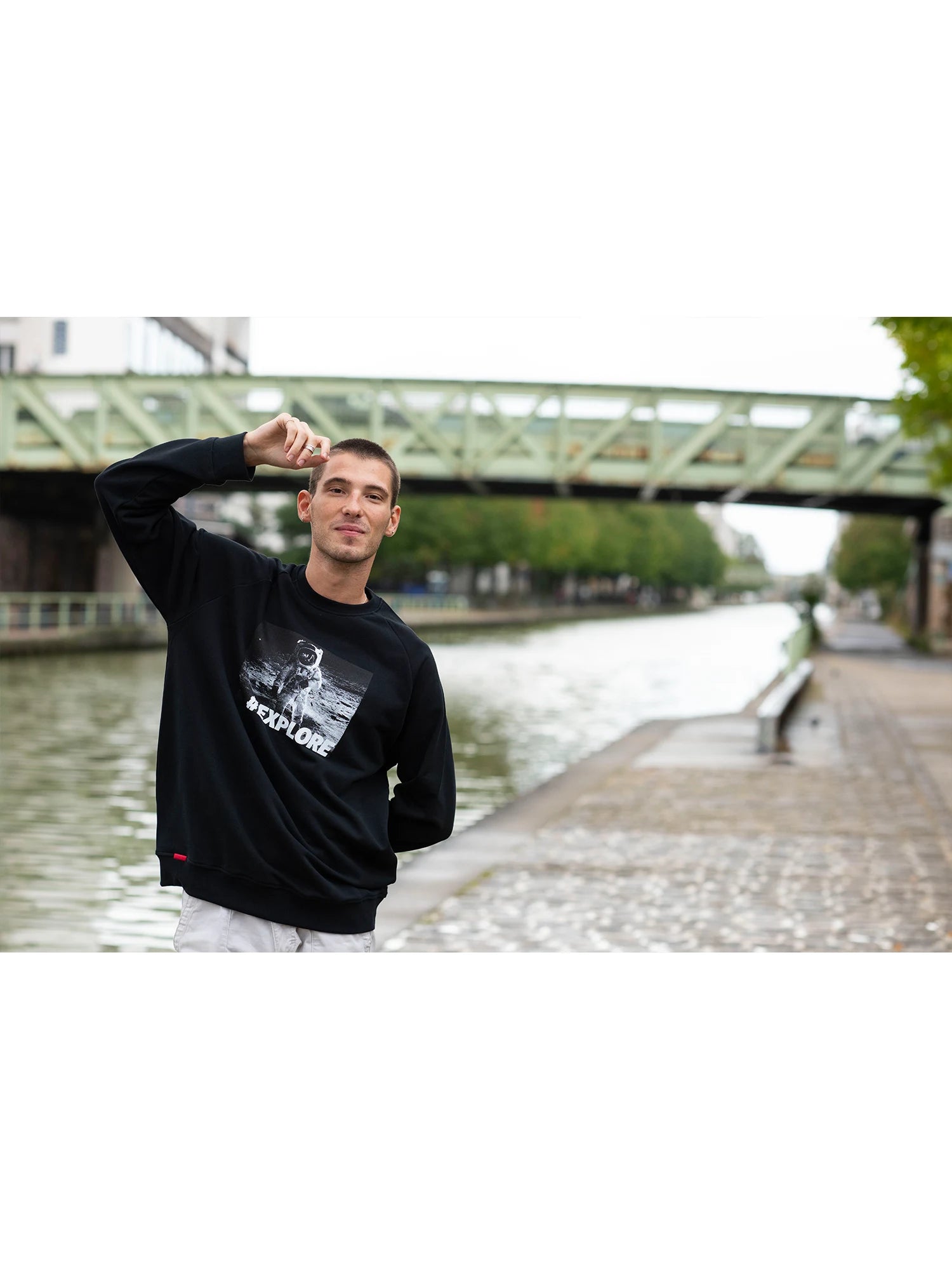 Sweat Explore - Noir -h