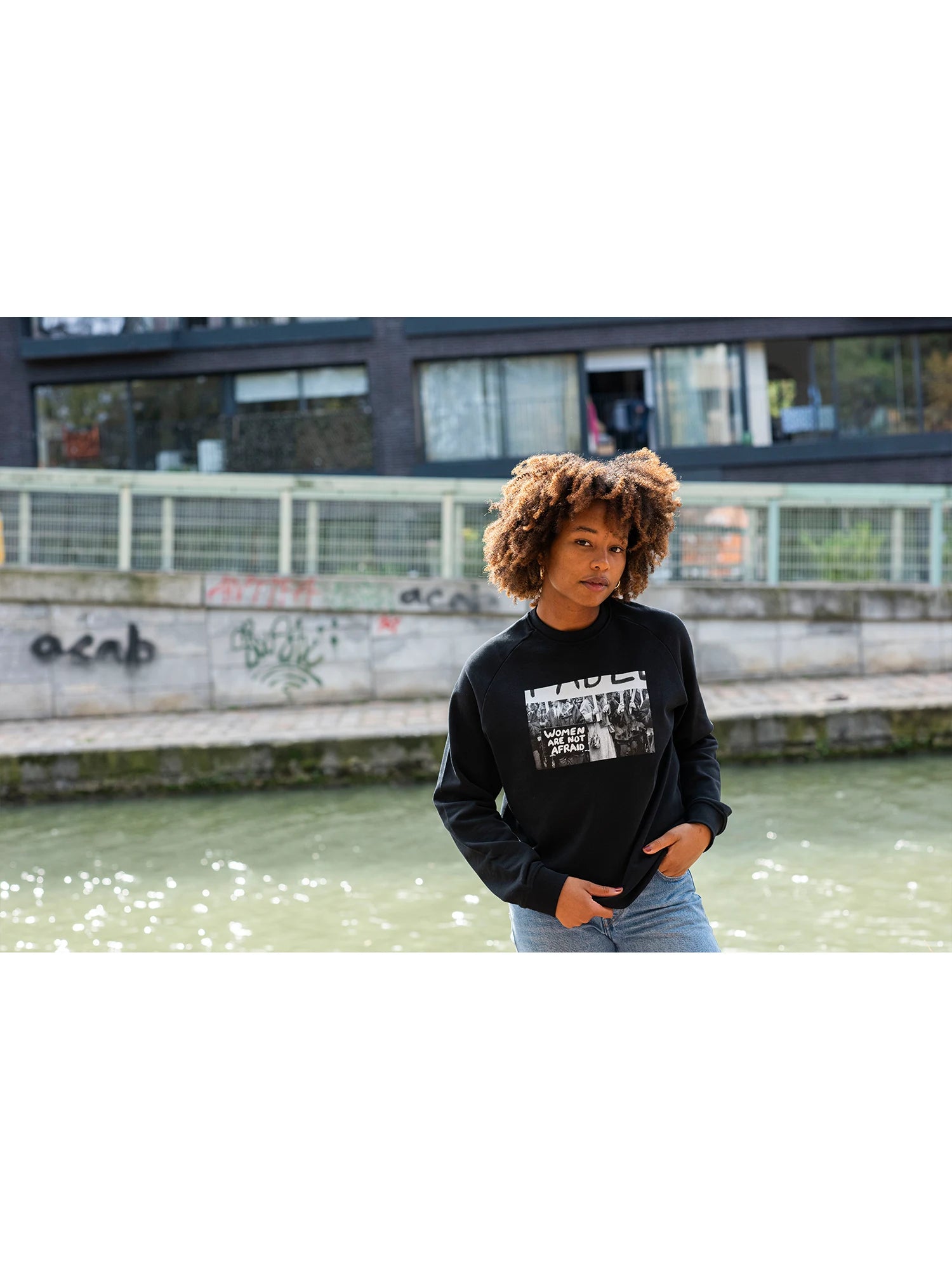 Sweat Not Afraid - Noir -f