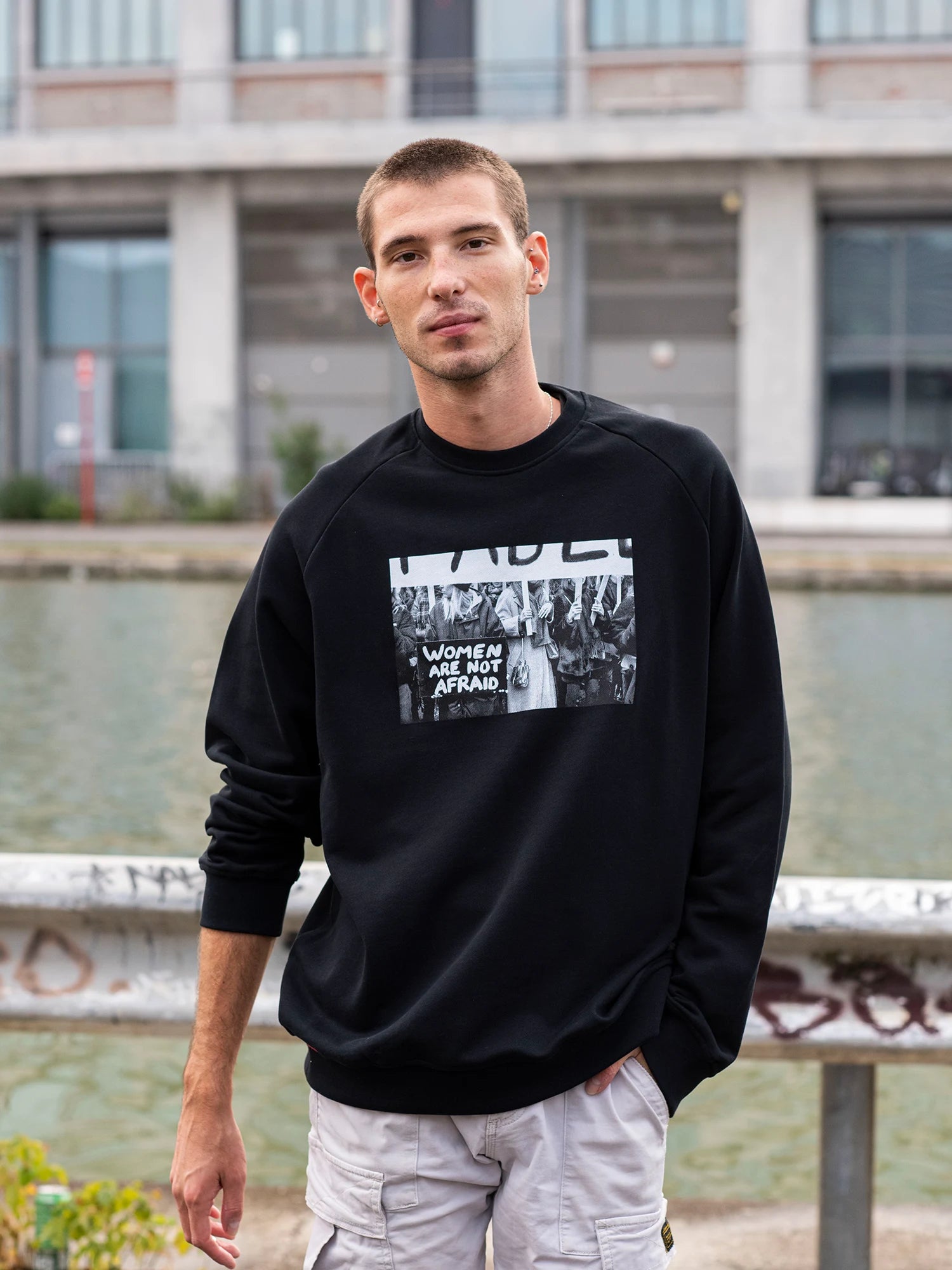 Sweat Not Afraid - Noir -h