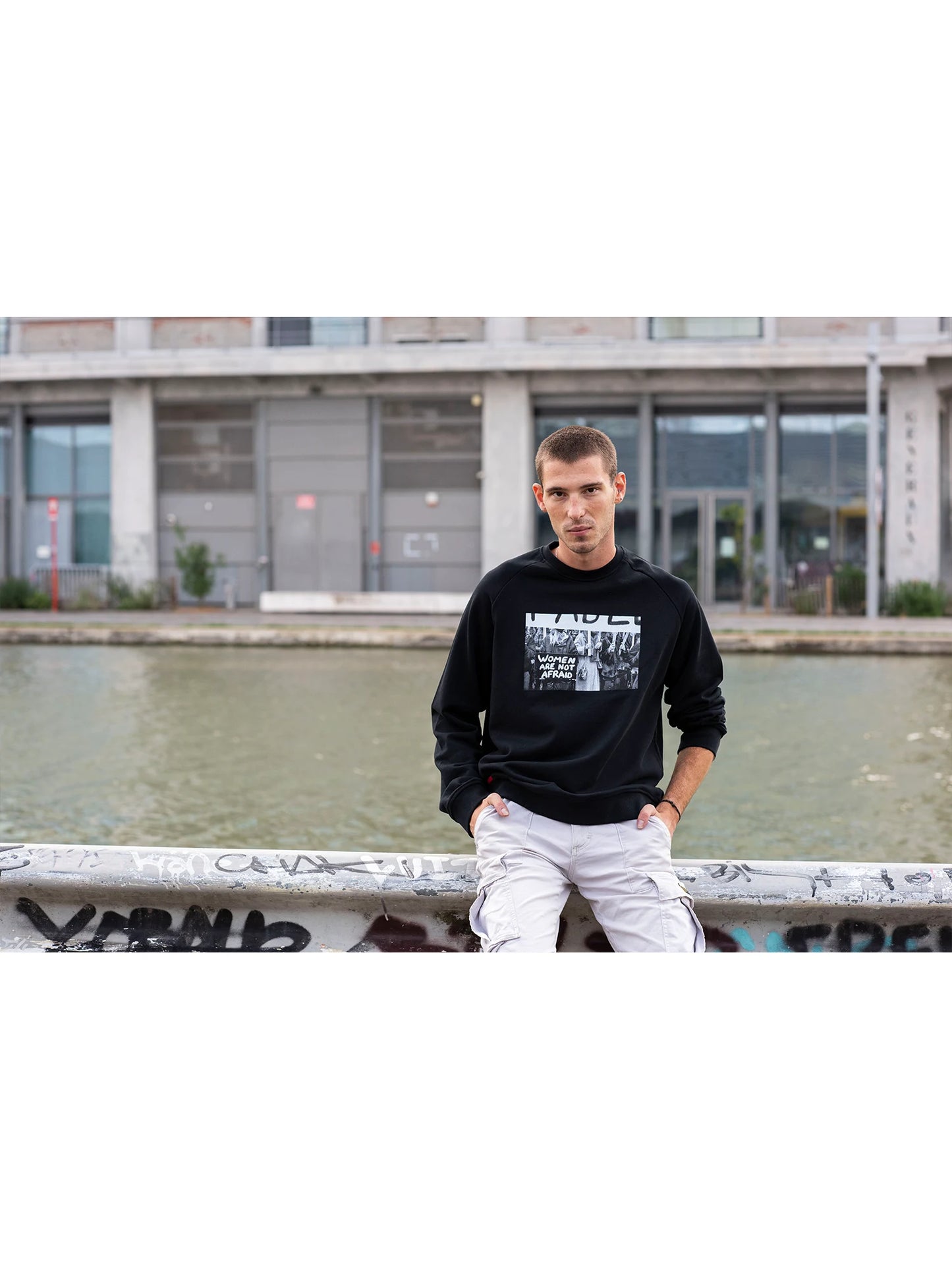 Sweat Not Afraid - Noir -h