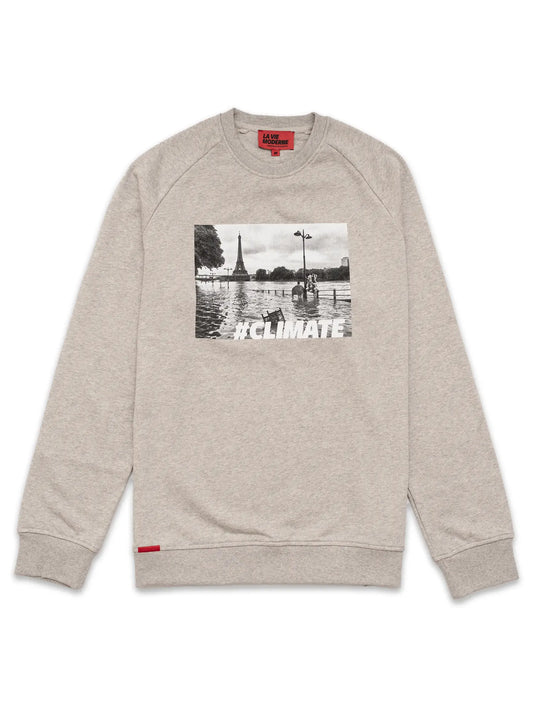 Sweat Climate - Gris chiné -h