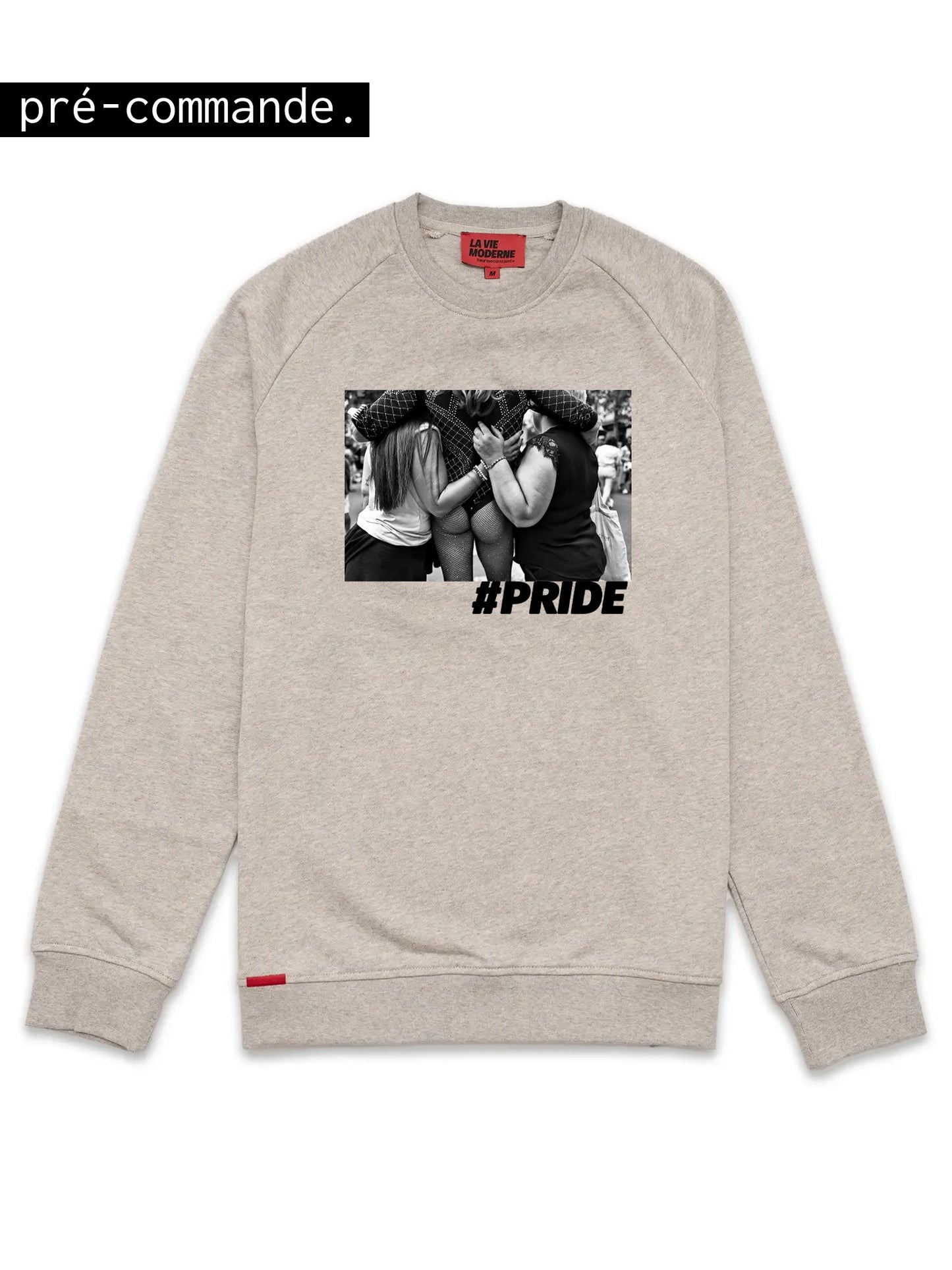 Sweat Pride - Gris chiné -h