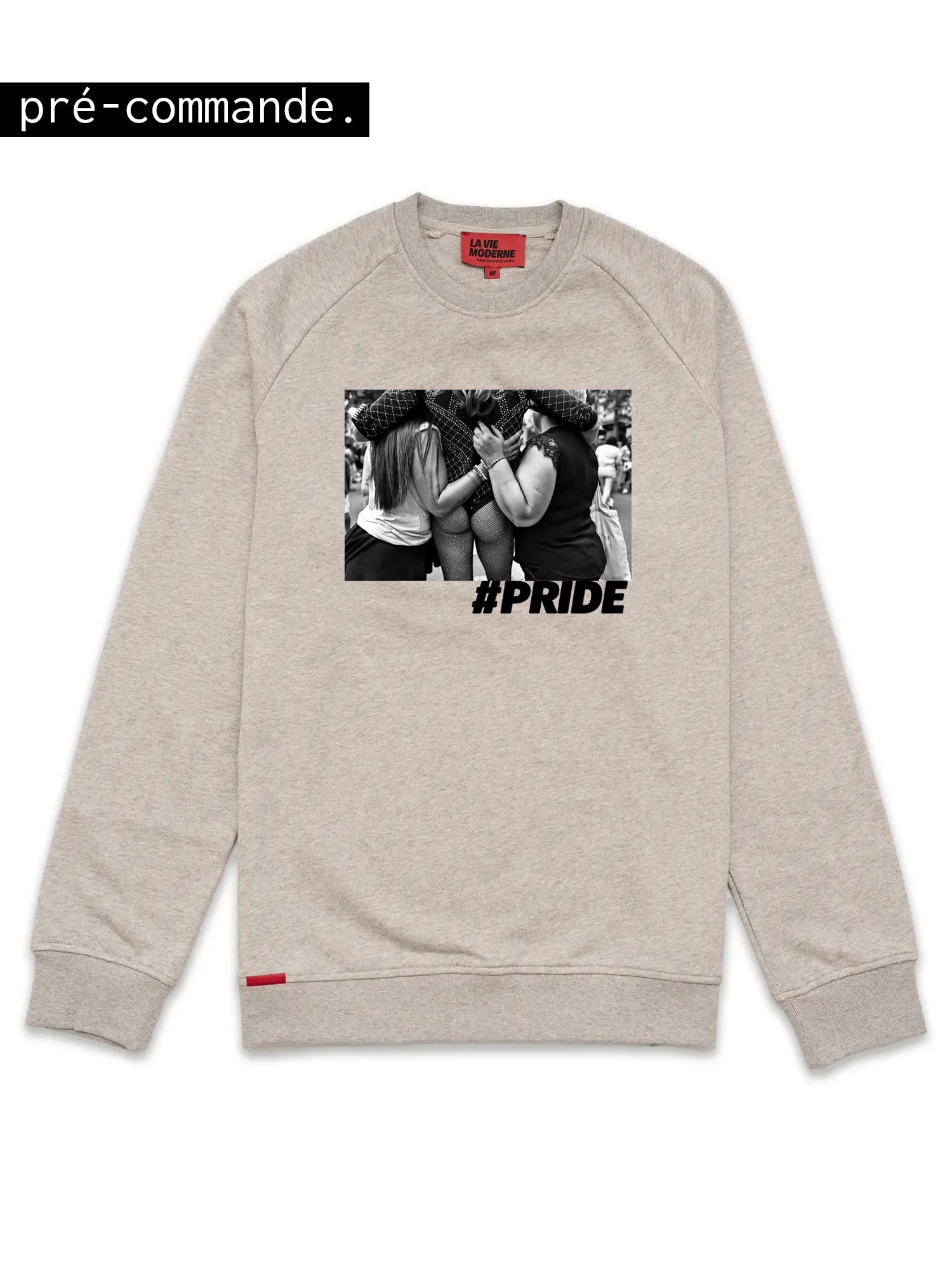 Sweat Pride - Gris chiné -h