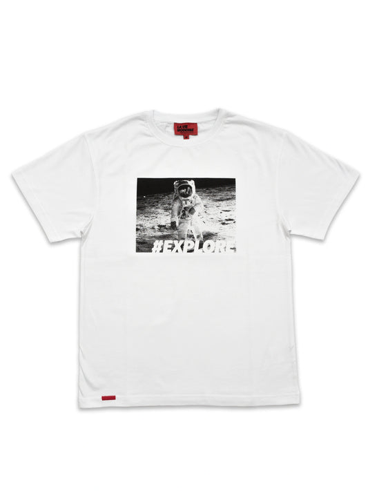 T-shirt Explore - Blanc -h