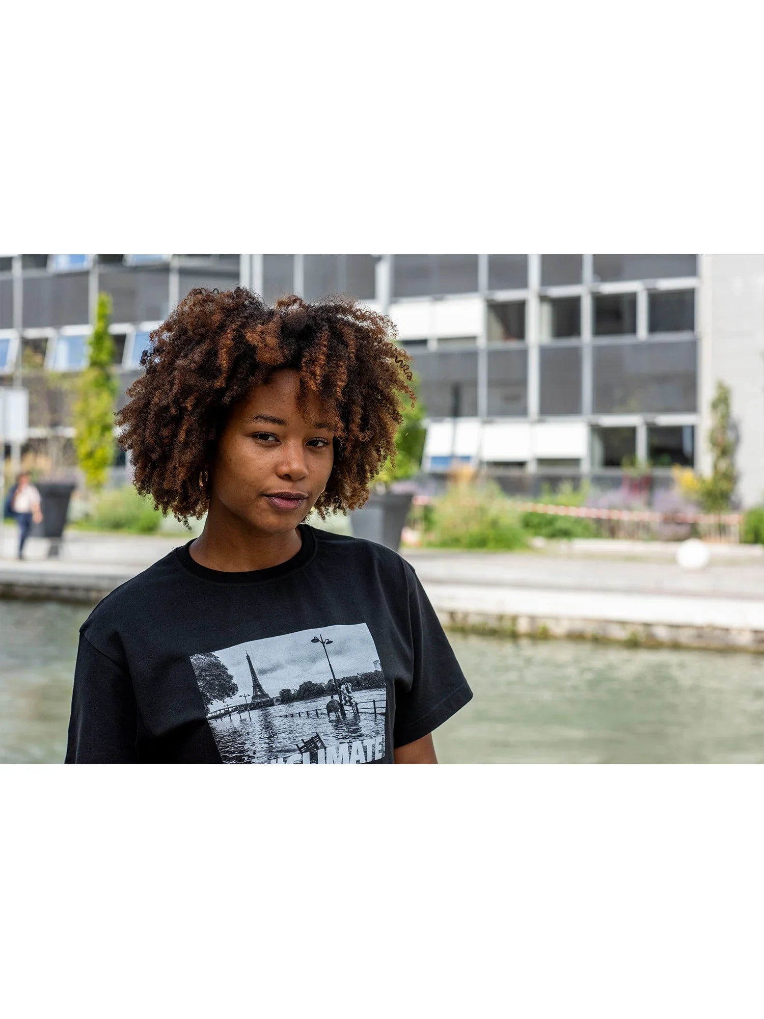 T-shirt Climate - Noir -f