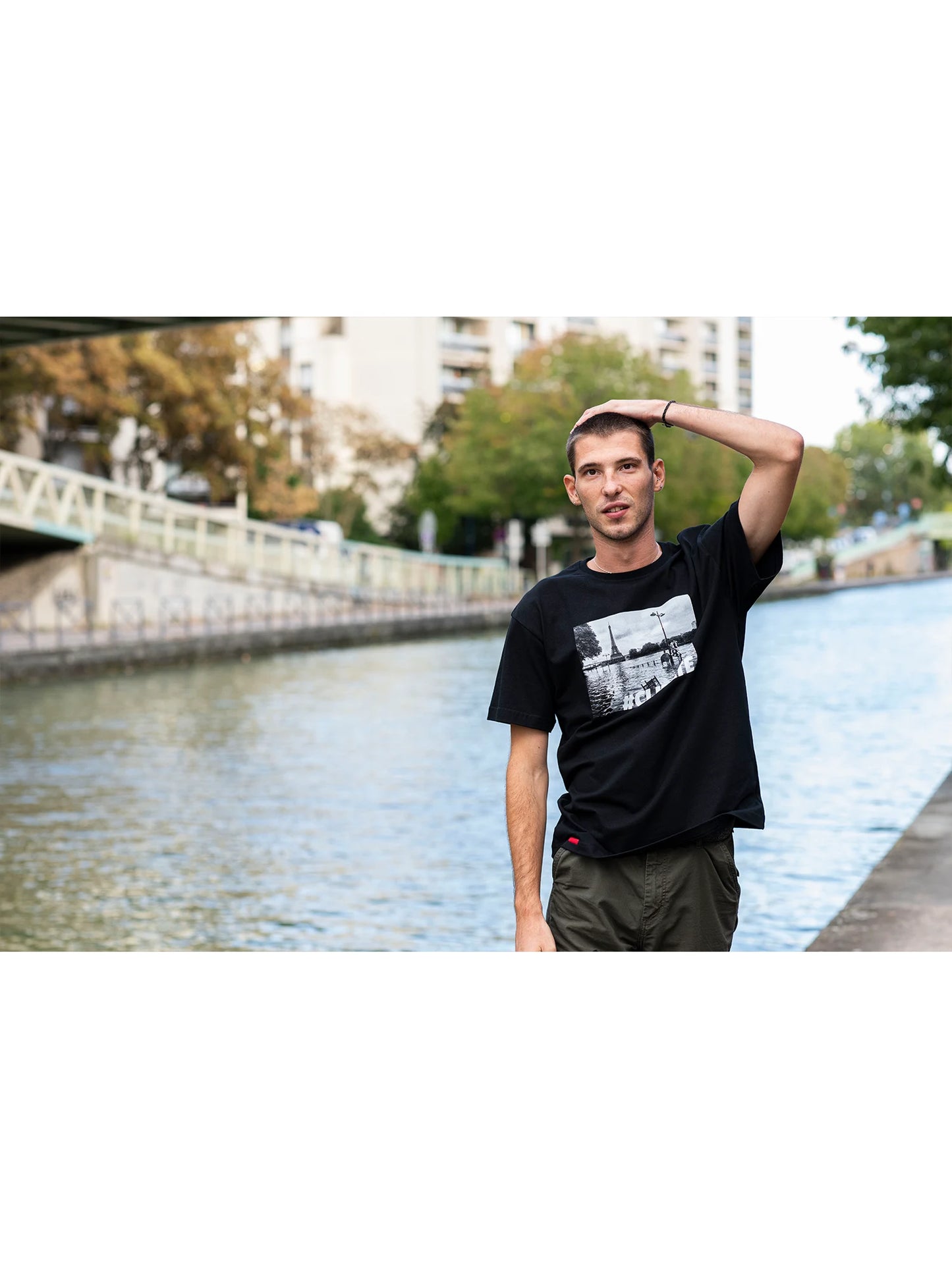 T-shirt Climate - Noir -h