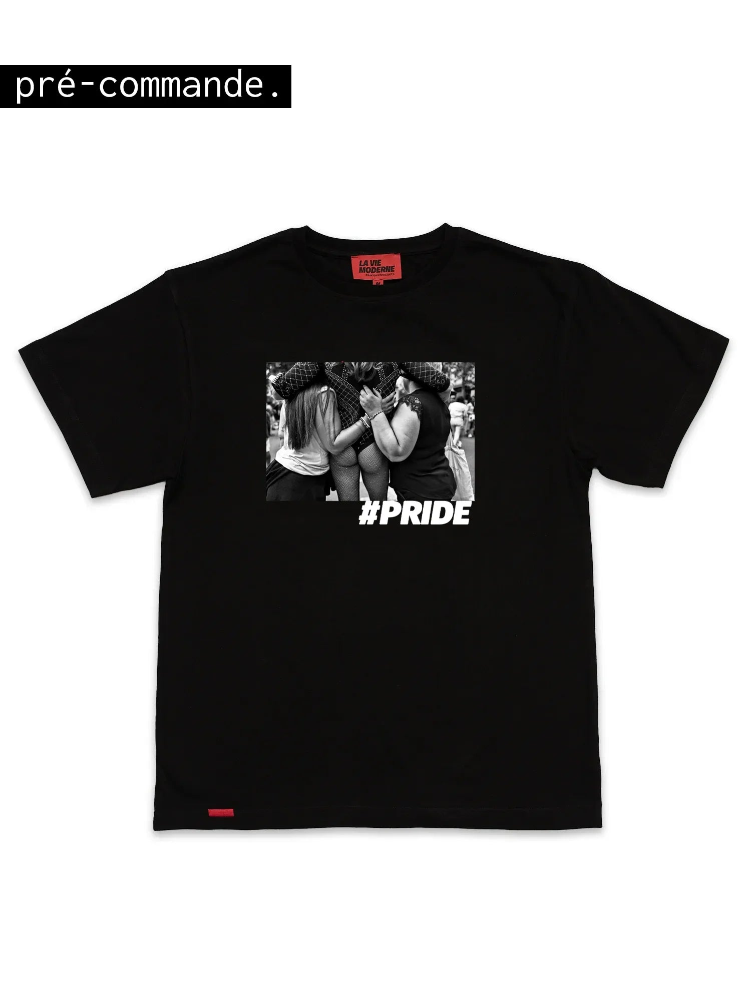T-shirt Pride - Noir -f