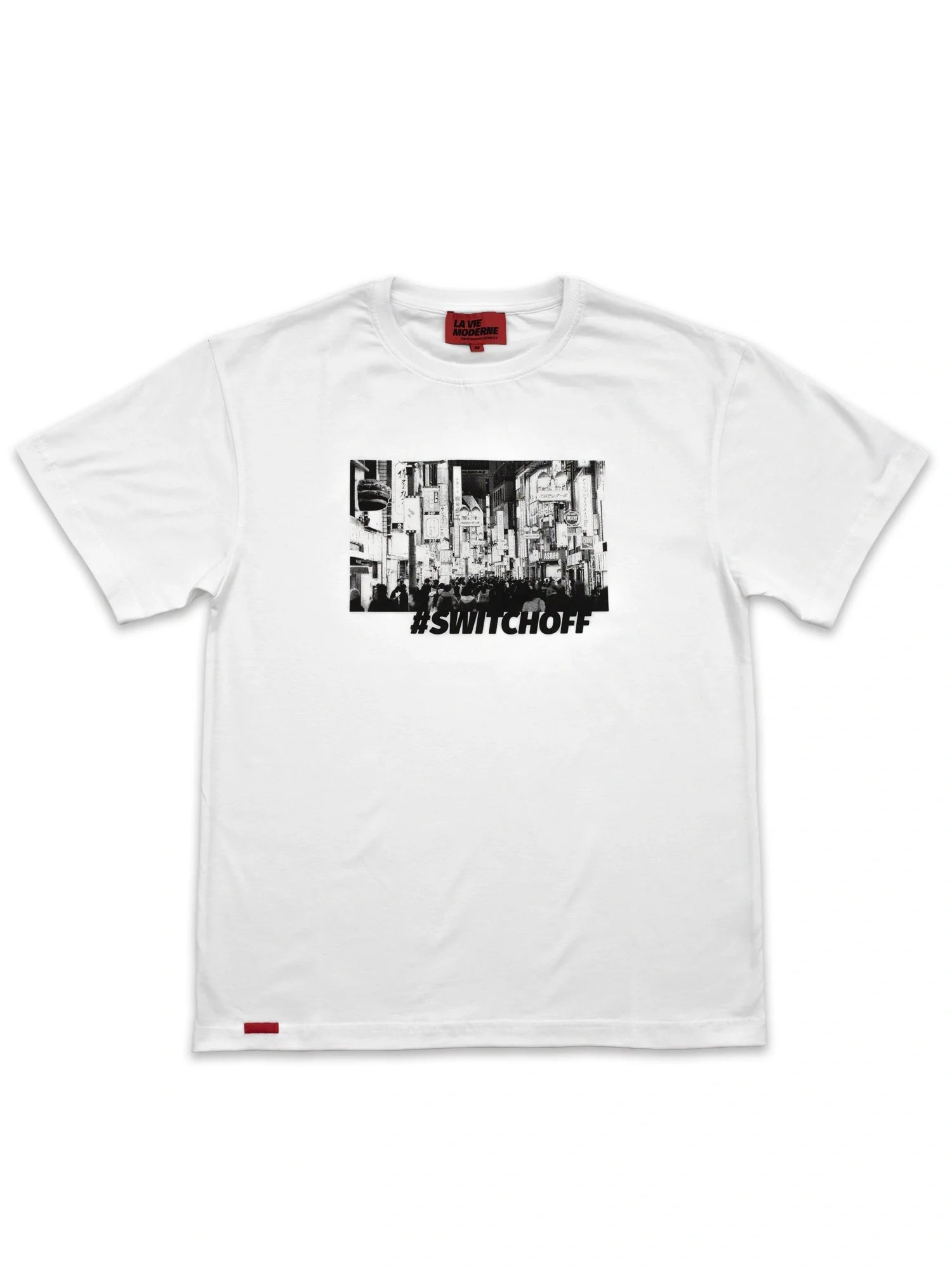 T-shirt Switch Off - Blanc -h