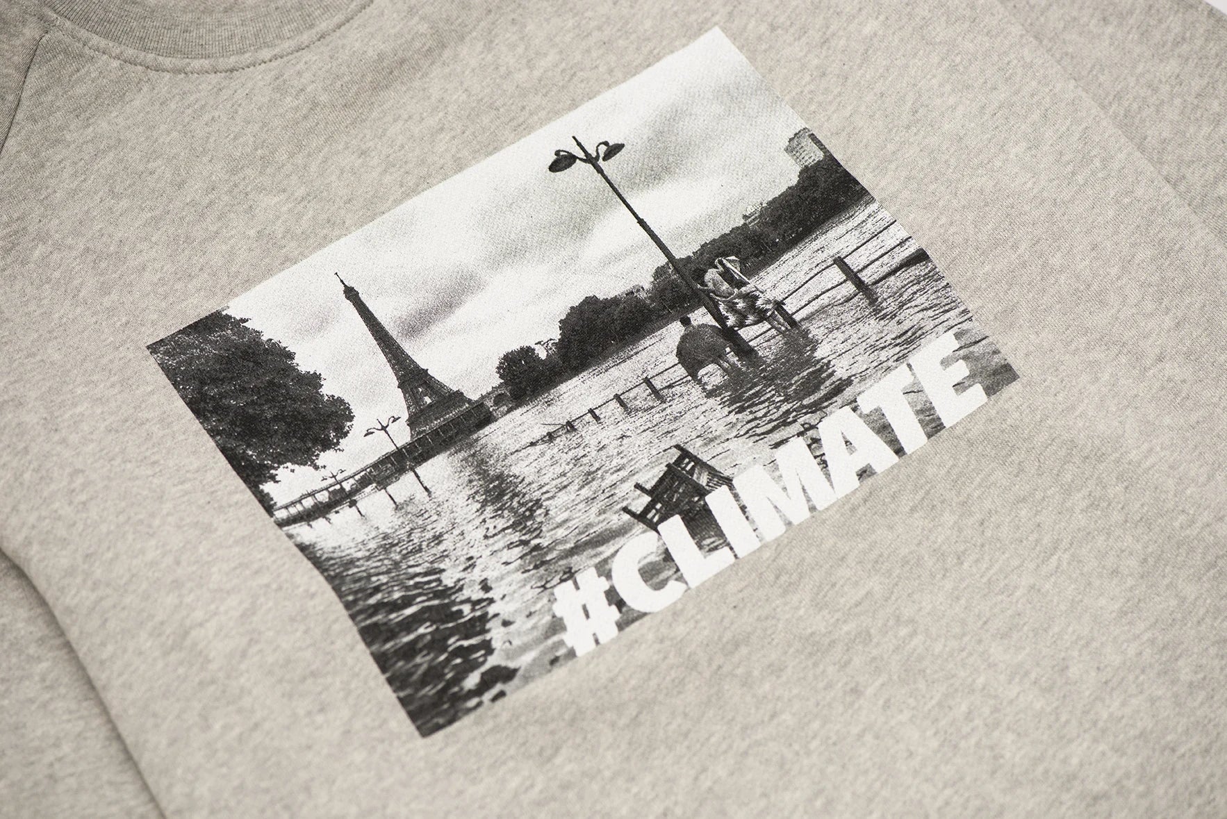 Sweat Climate - Gris chiné -h