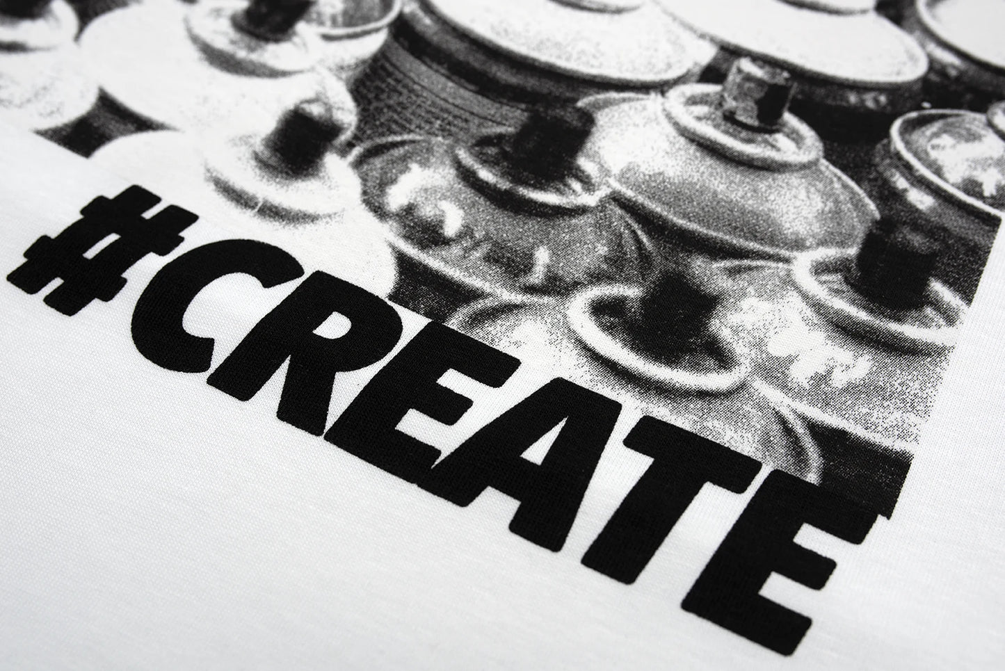 T-shirt Create - Blanc -h