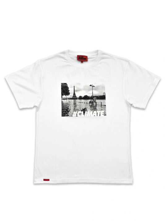 T-shirt Climate - Blanc -f