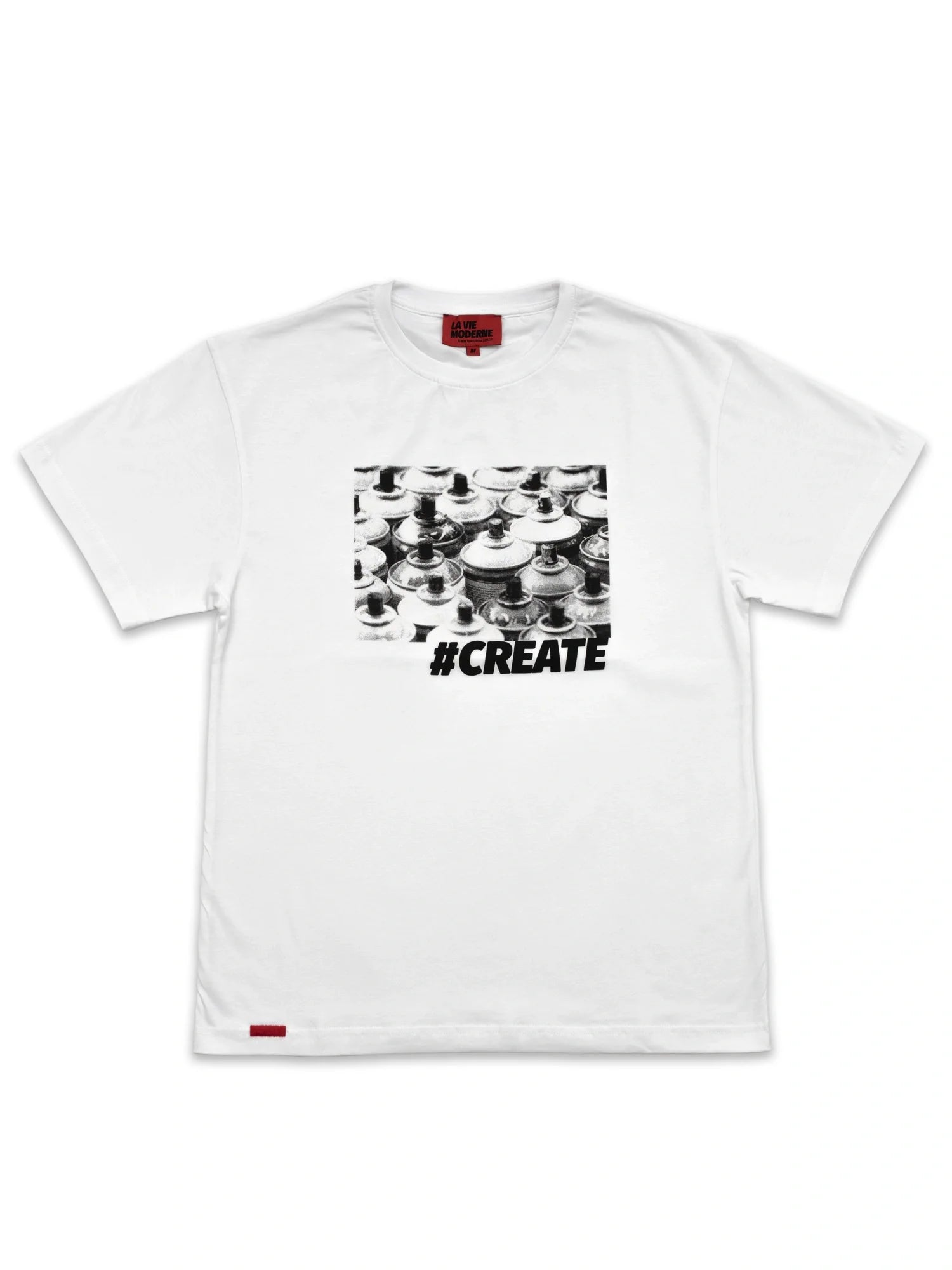 T-shirt Create - Blanc -f