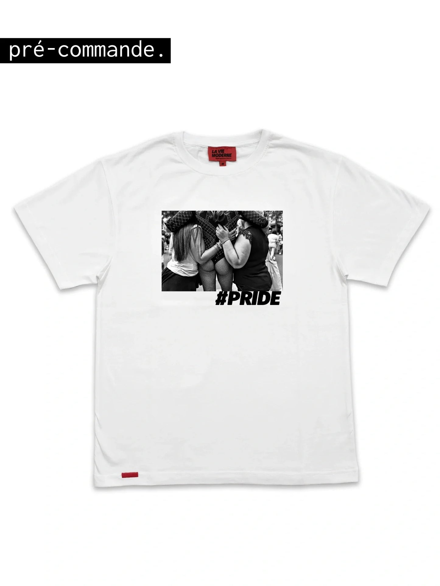 T-shirt Pride - Blanc -f