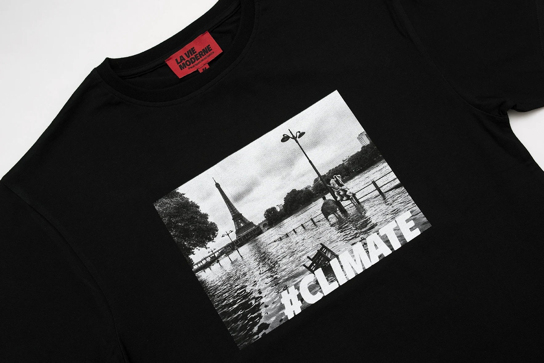 T-shirt Climate - Noir -f