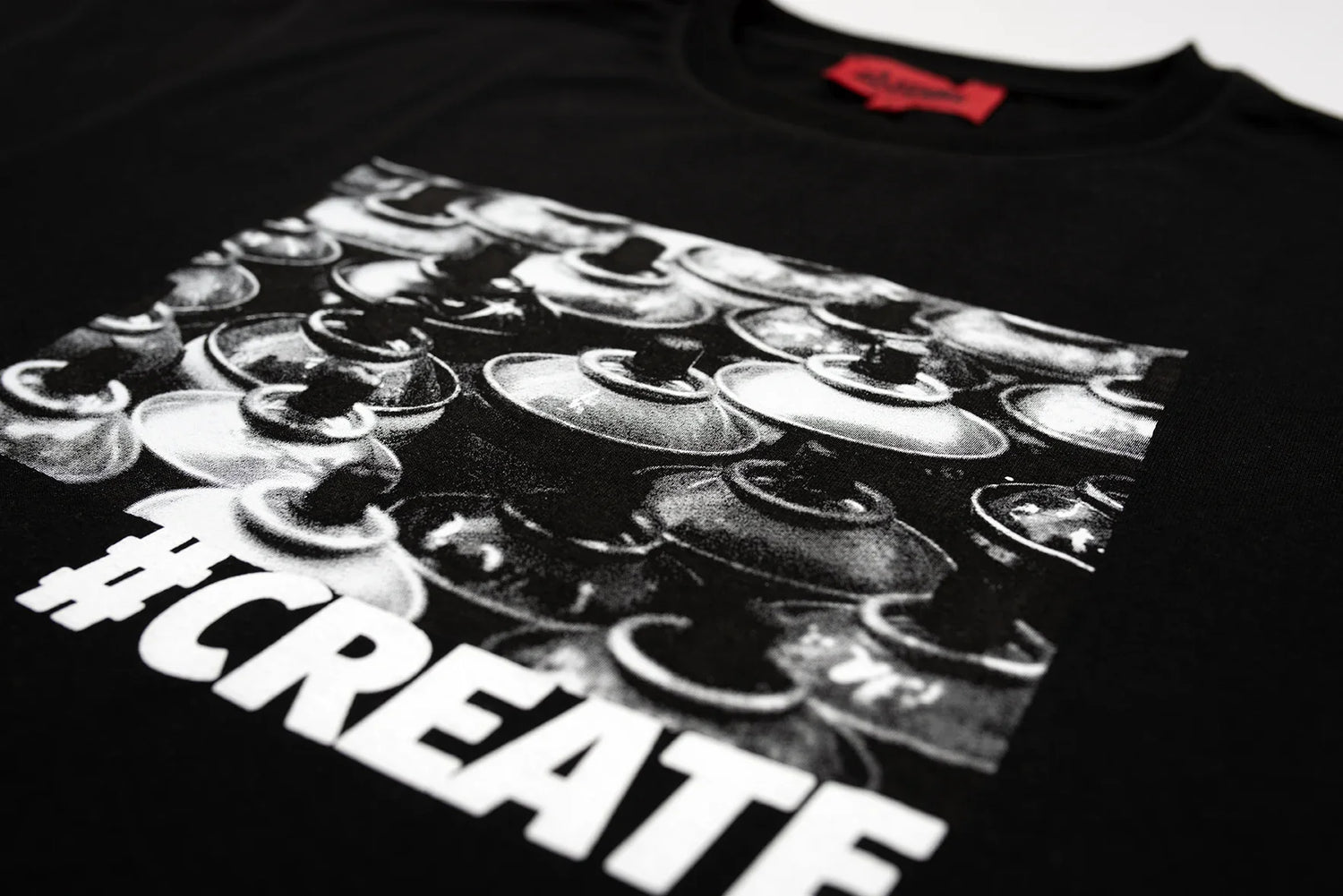 T-shirt Create - Noir -h